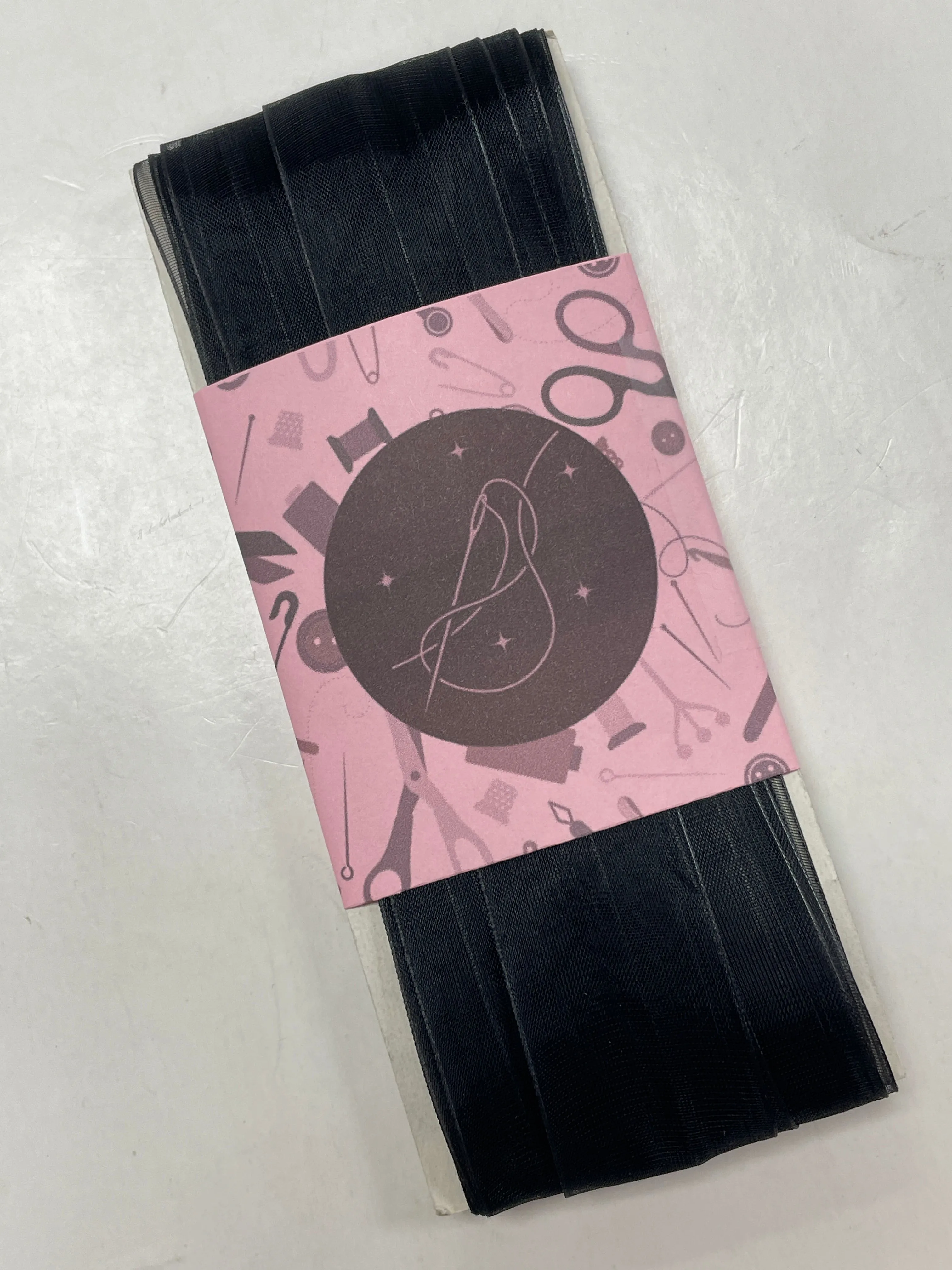 10 YD Ribbon Organza - Black