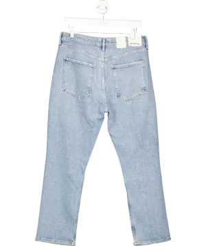 AGOLDE Blue Riley High-rise Straight Crop Jeans W31