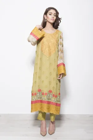 Baroque Luxury Chiffon Embroidered Collection - Sublime Treat