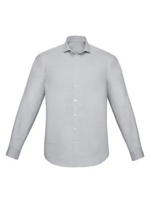 Biz Corporate Mens Charlie LS Slim Fit Shirt