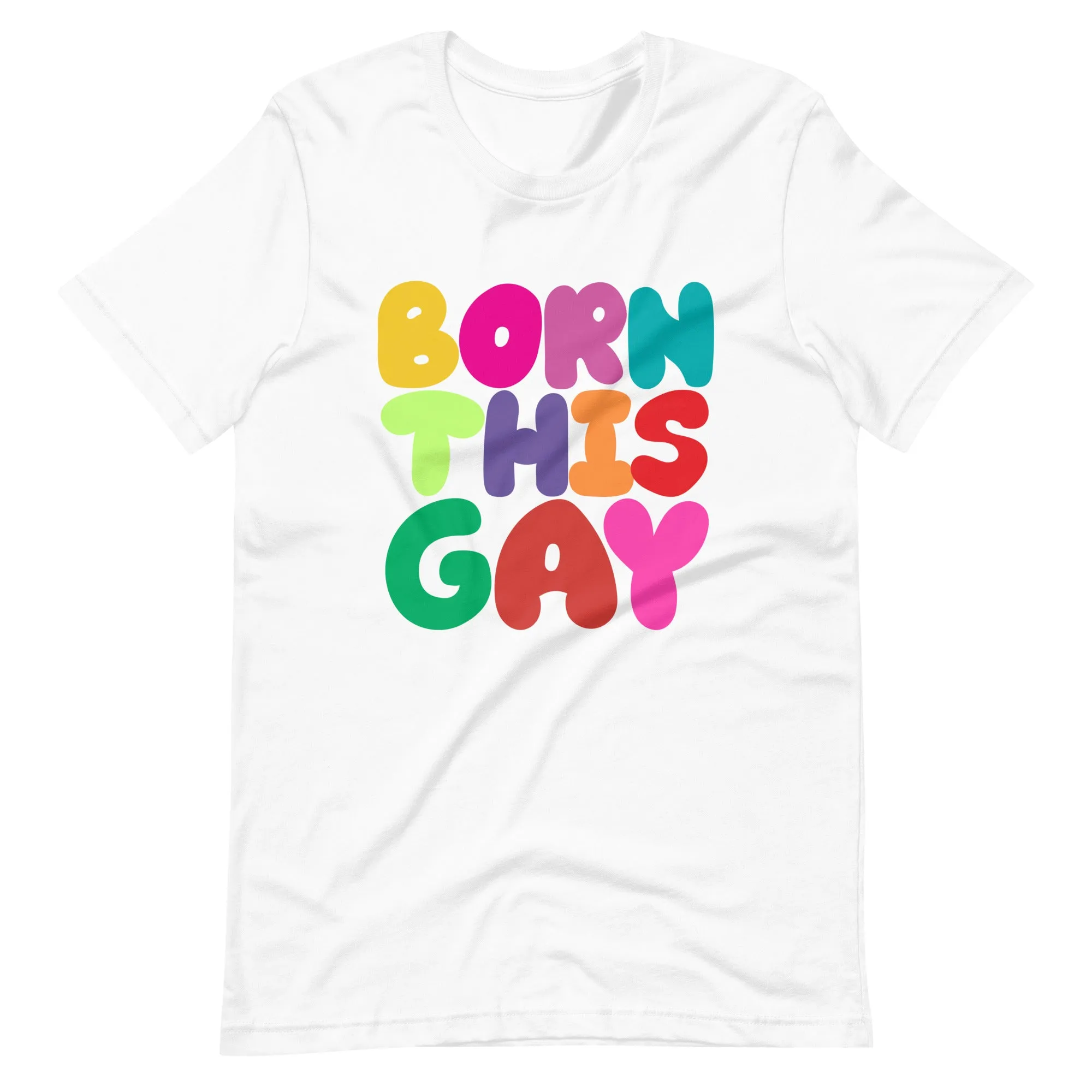 Bubbly Charming and Proud Born This Gay Pride T-Shirt