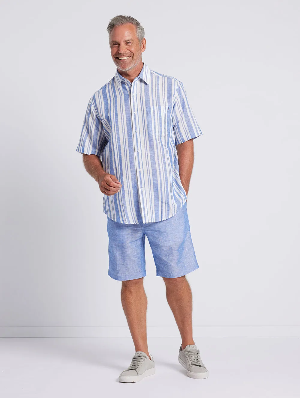 Cary Linen Short