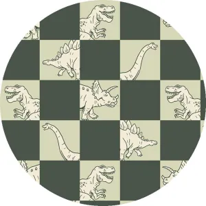 Checkered Dinos Bamboo Styles
