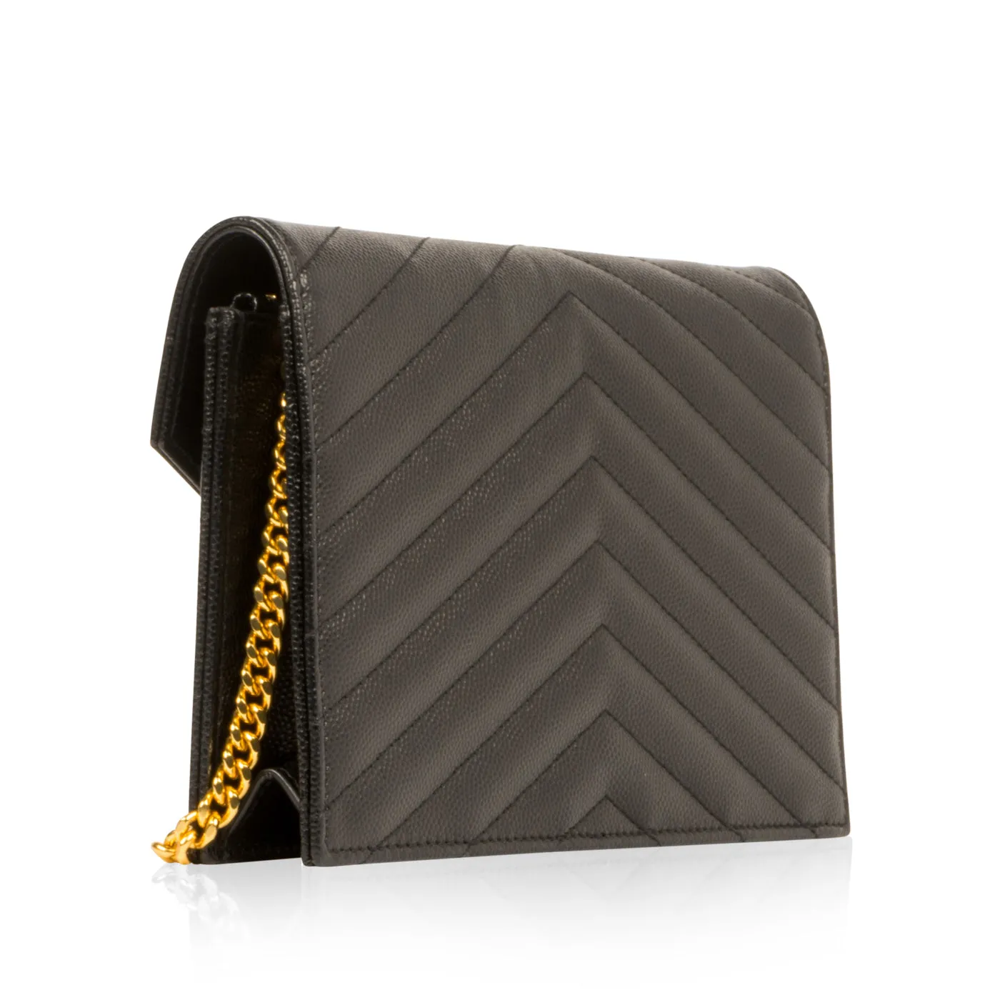 Chevron Monogram Crossbody
