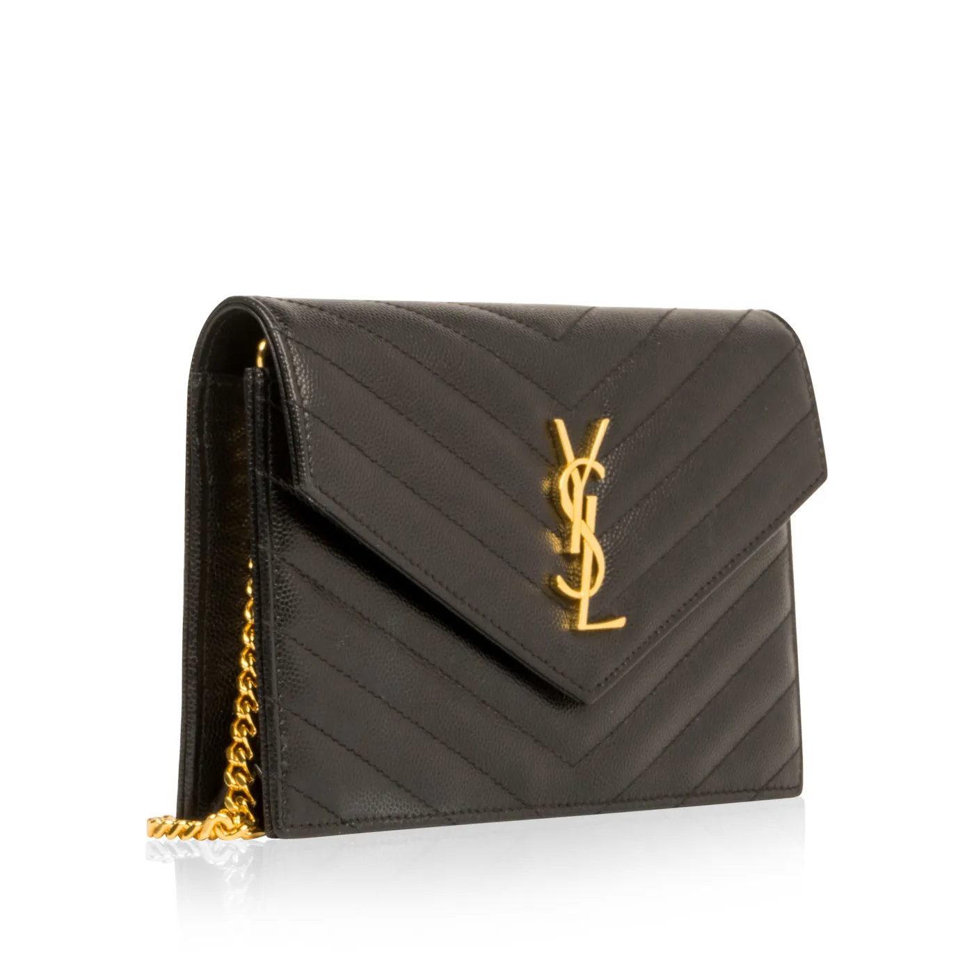 Chevron Monogram Crossbody