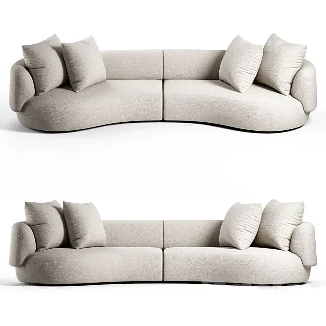 Evan Curve Sofa