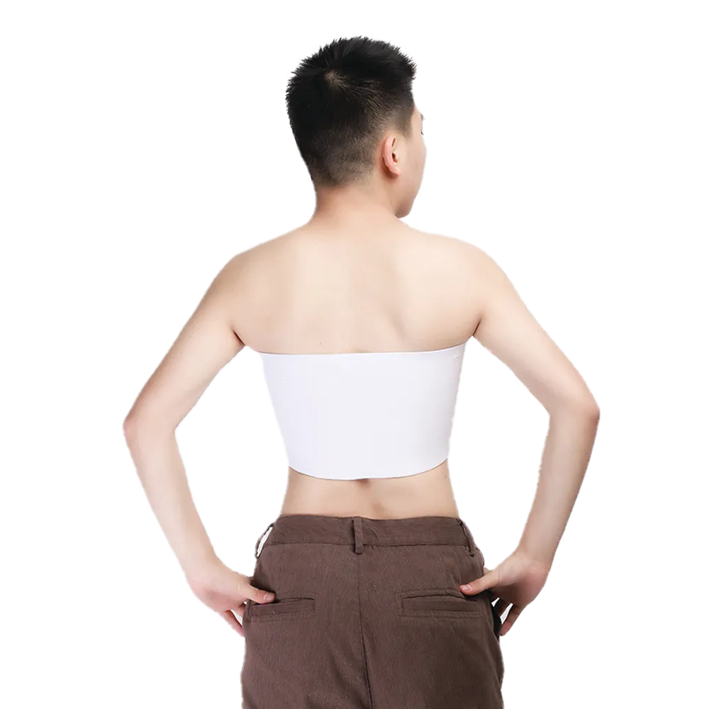 GF Strapless Chest Binder - White 3XL