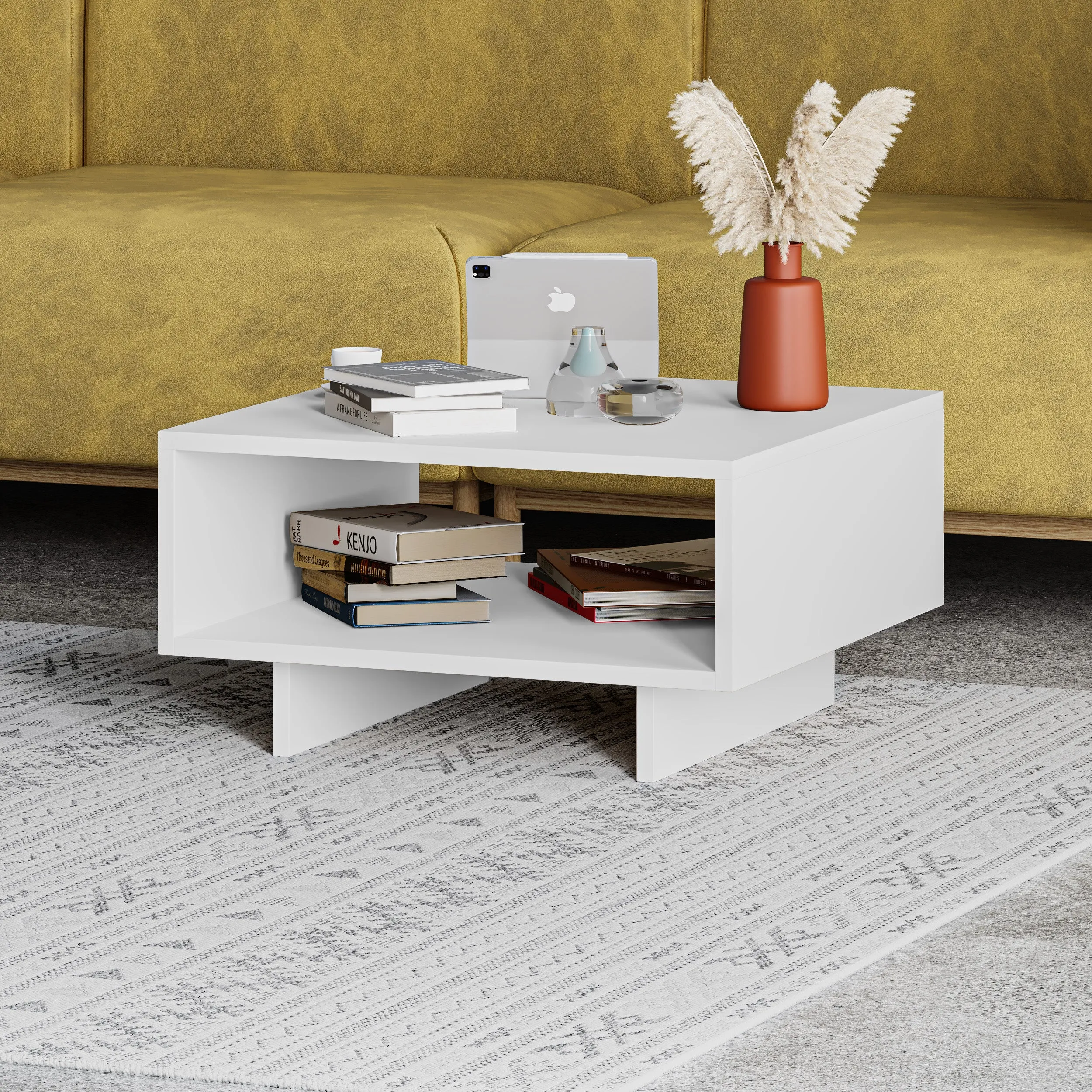 Hola Modern Coffee Table Multipurpose H 32cm