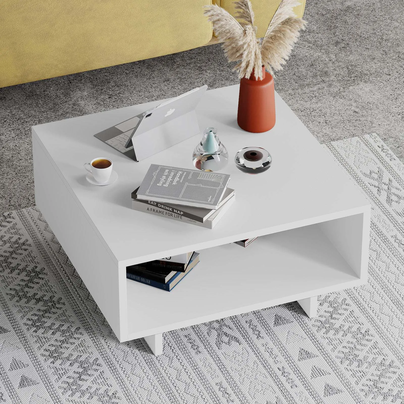 Hola Modern Coffee Table Multipurpose H 32cm