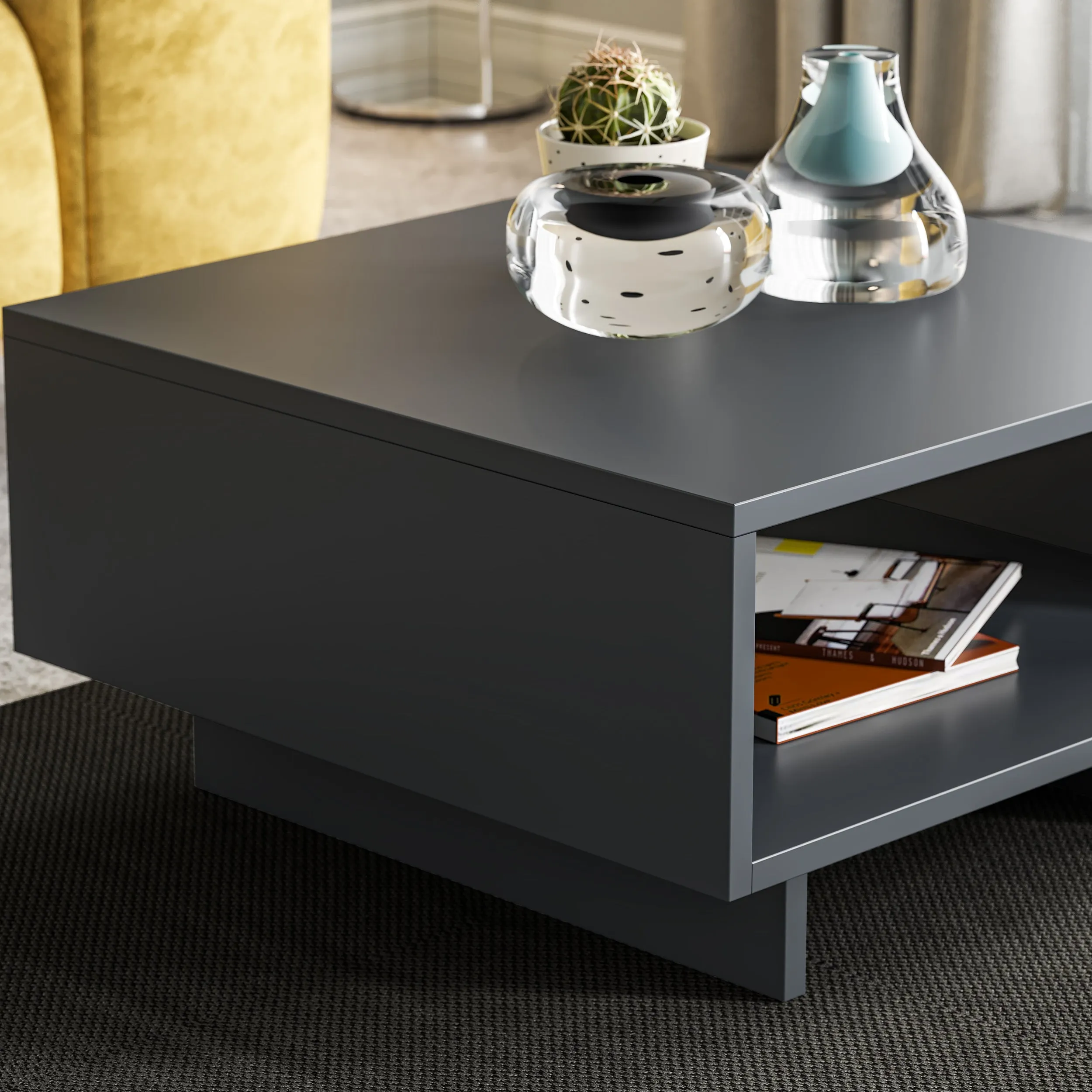 Hola Modern Coffee Table Multipurpose H 32cm