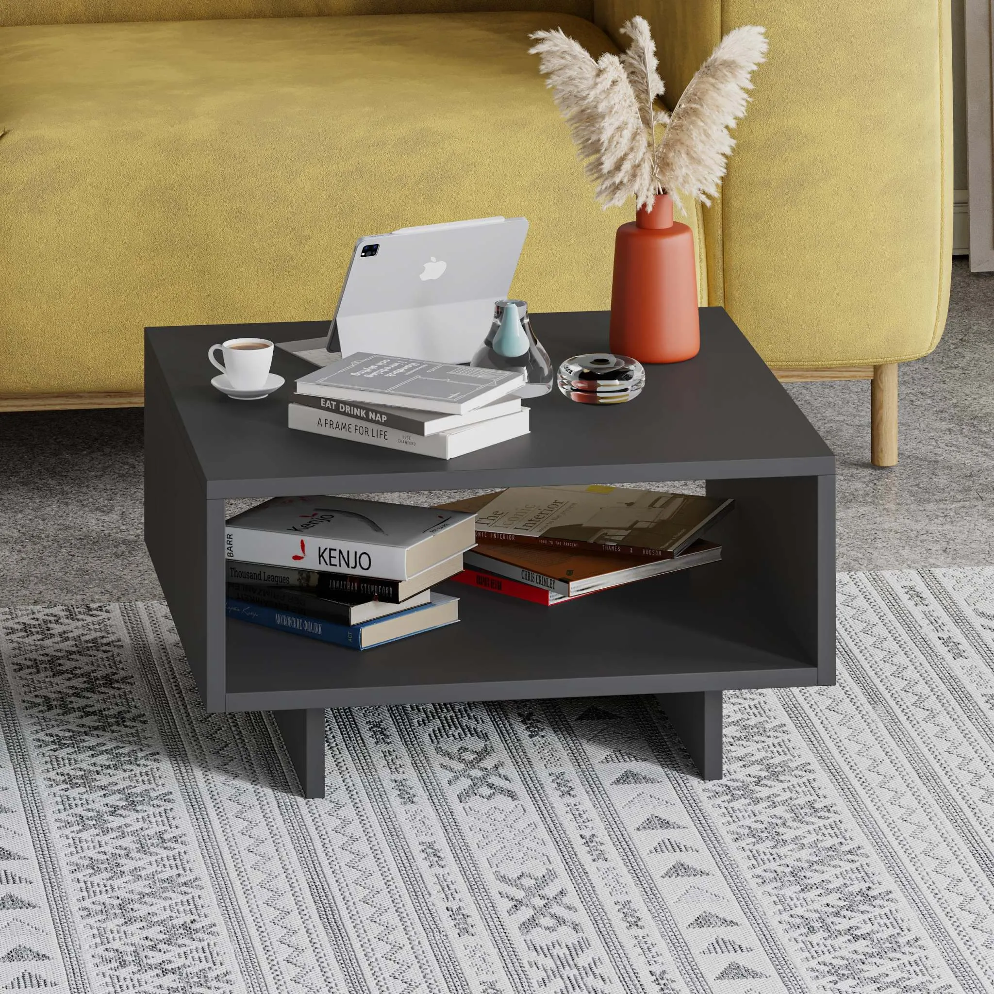 Hola Modern Coffee Table Multipurpose H 32cm