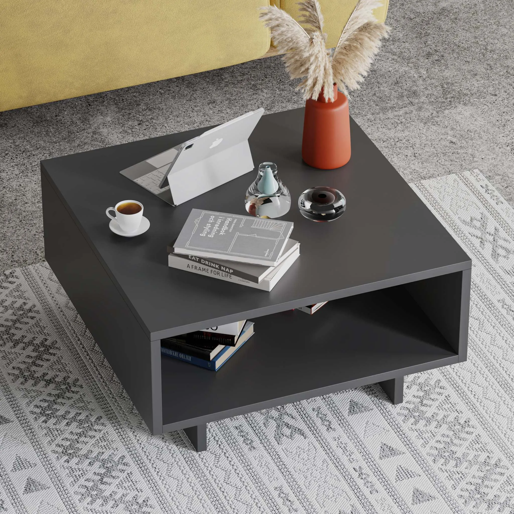 Hola Modern Coffee Table Multipurpose H 32cm