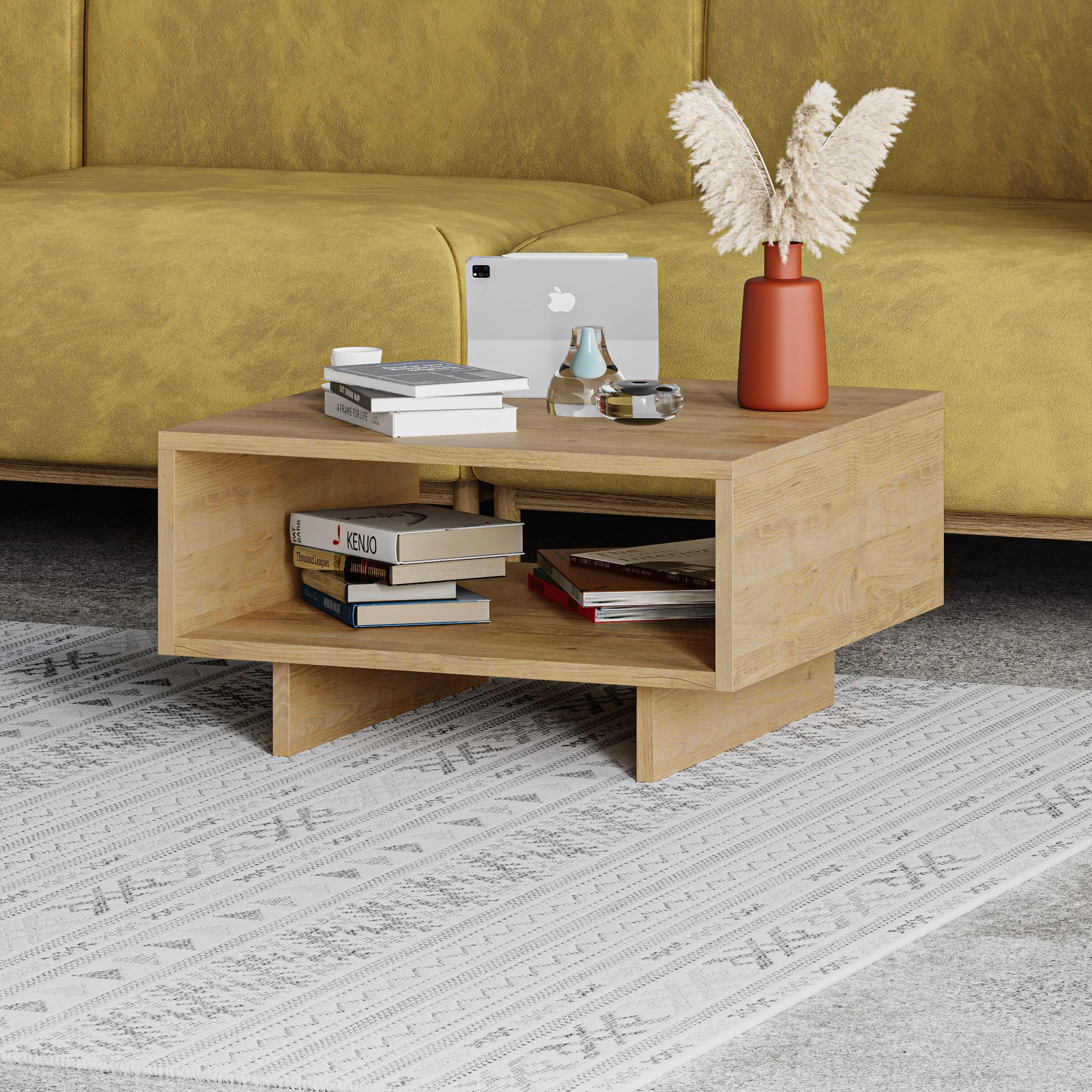 Hola Modern Coffee Table Multipurpose H 32cm