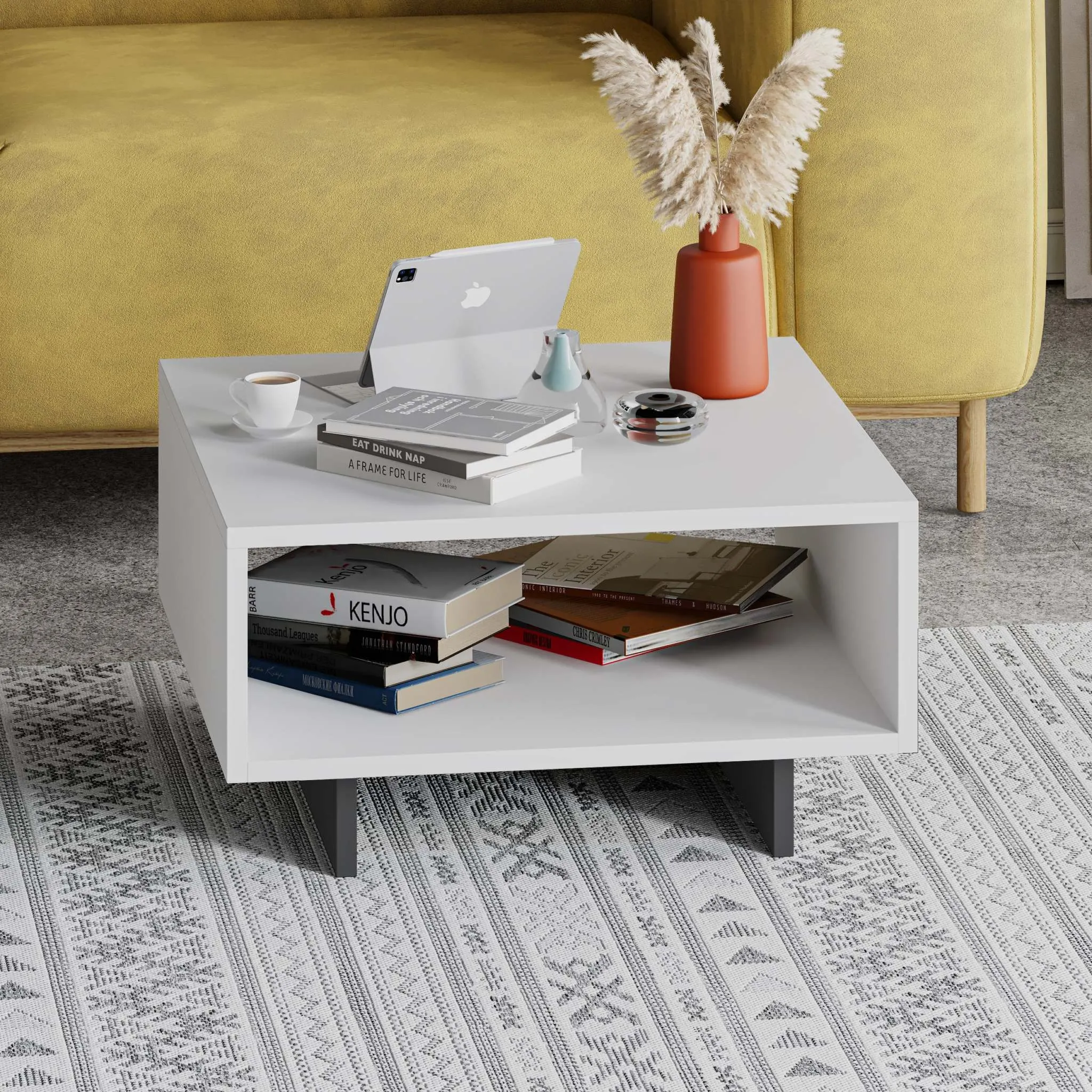 Hola Modern Coffee Table Multipurpose H 32cm