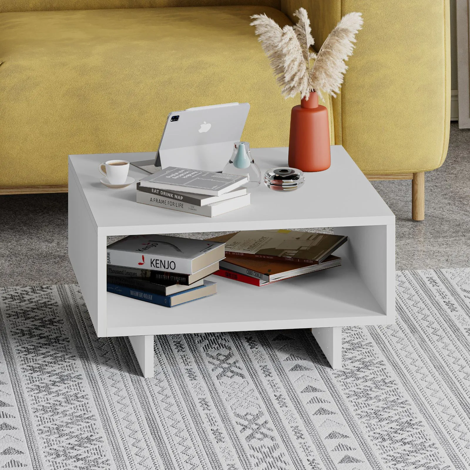 Hola Modern Coffee Table Multipurpose H 32cm