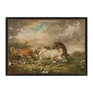 Horses Upon the Stormy Sky