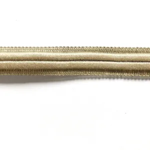 Ivory and Gold High Quality Decorative Gimp Trim by the yard