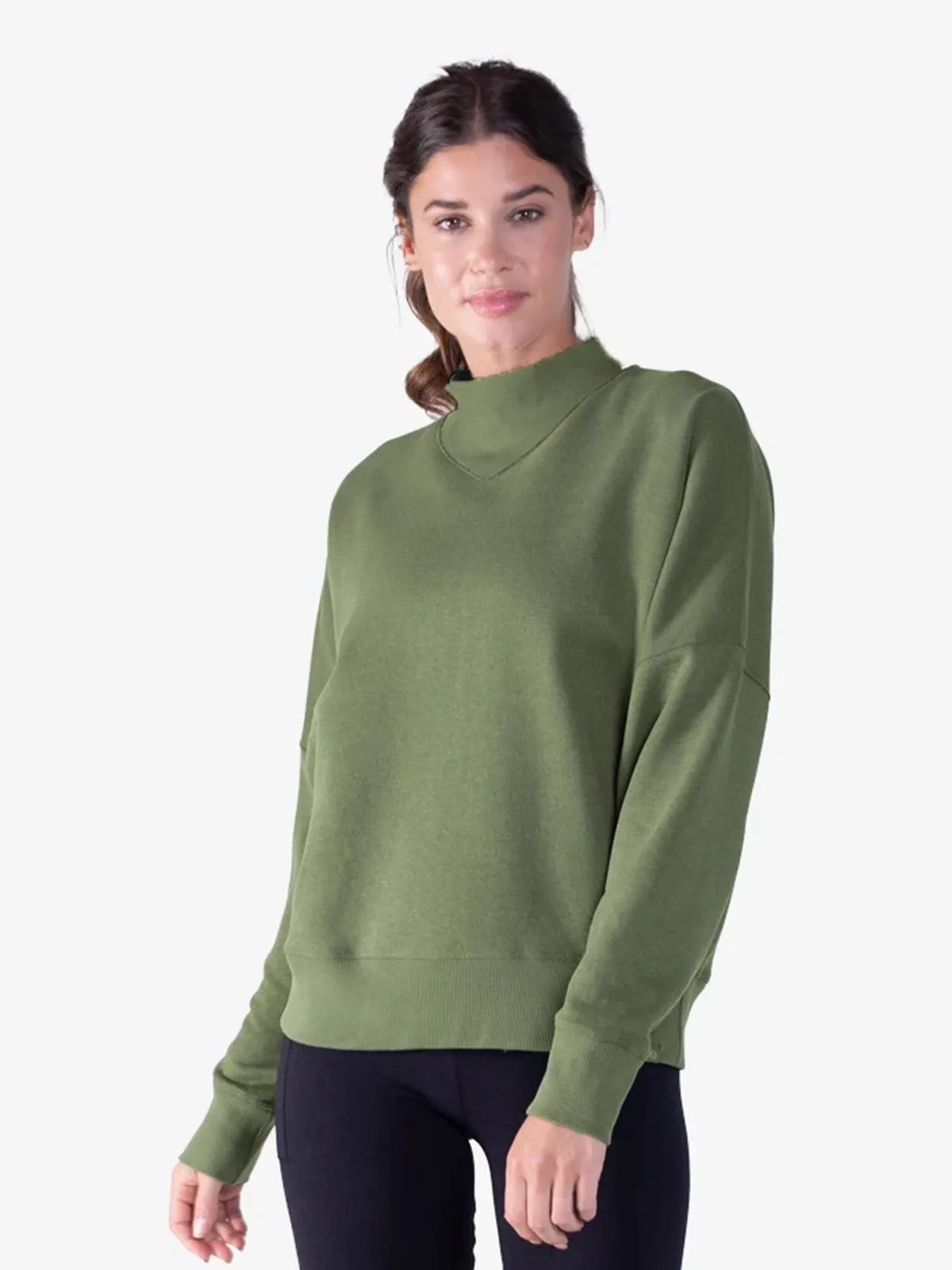 Legendary Fleece Mock Neck Sweatshirt
