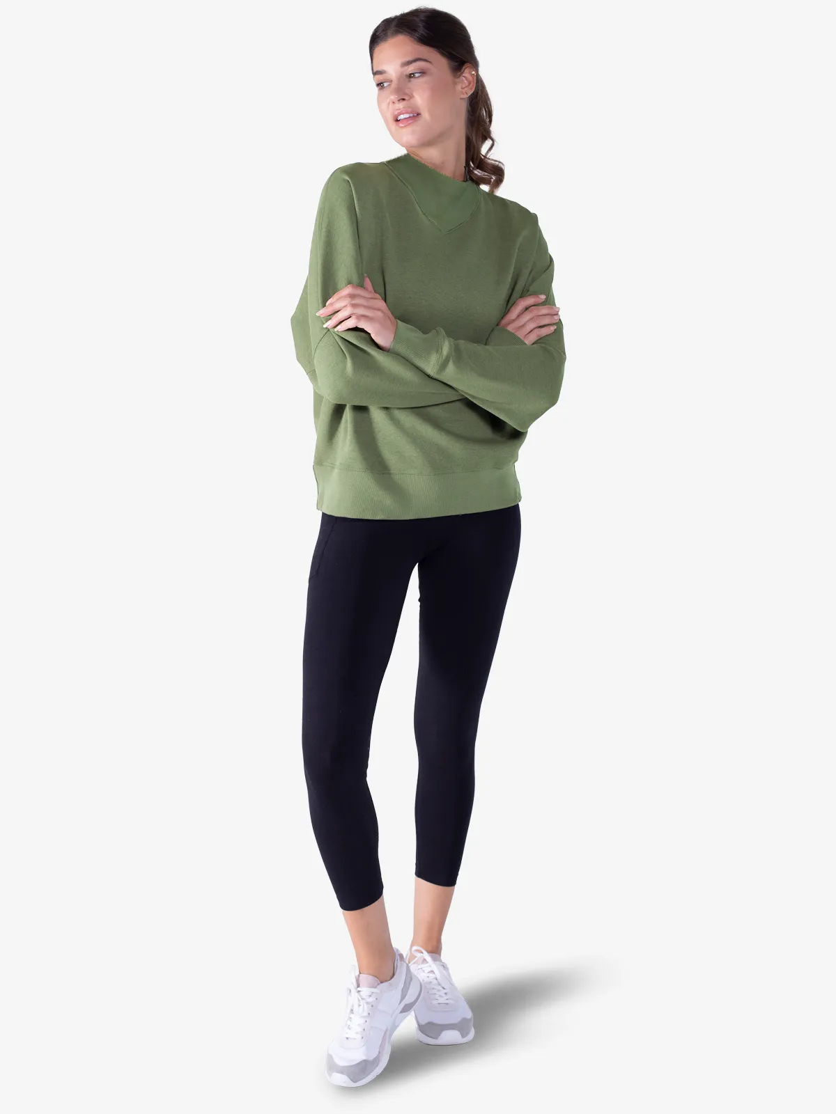 Legendary Fleece Mock Neck Sweatshirt