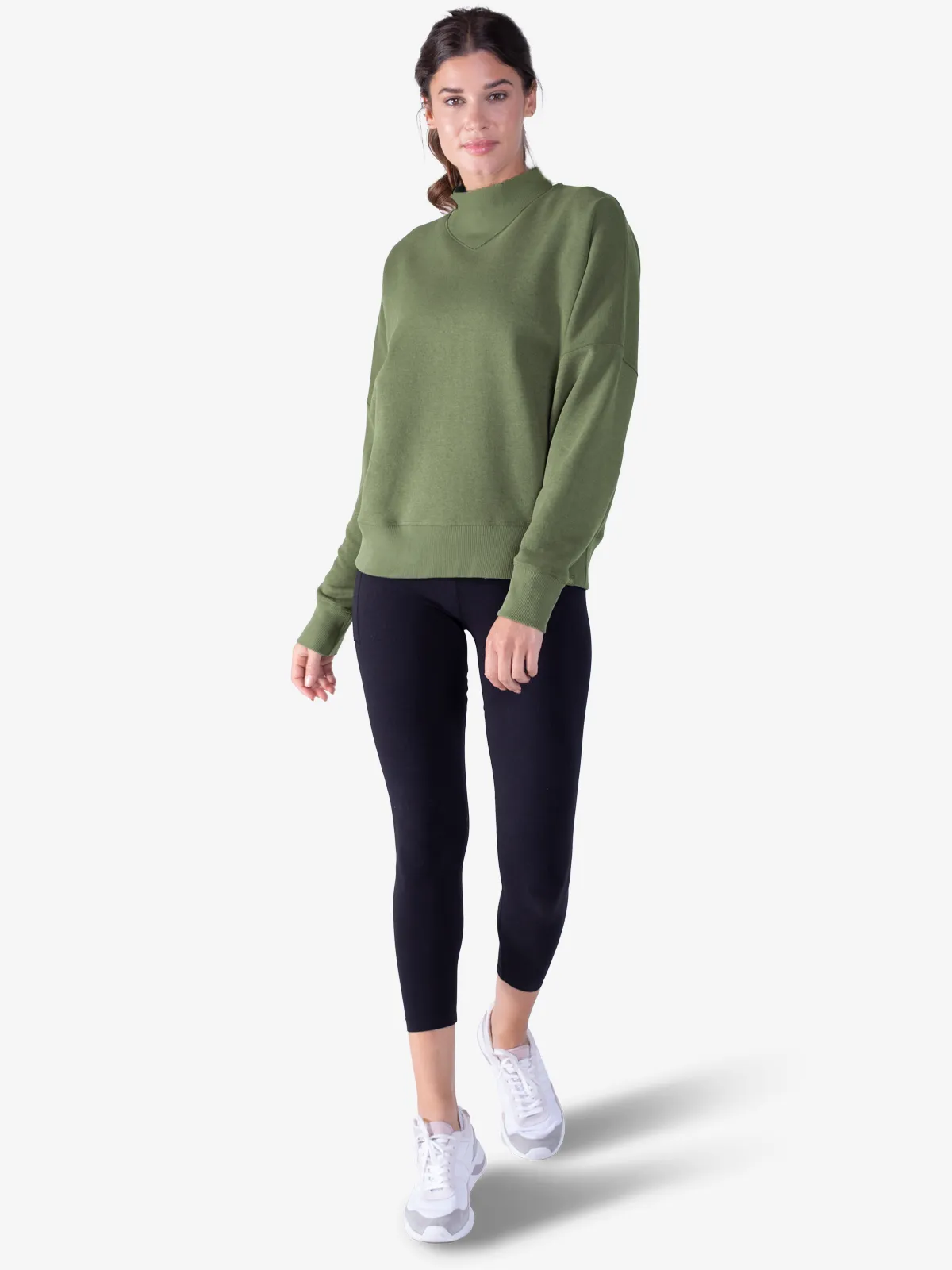 Legendary Fleece Mock Neck Sweatshirt