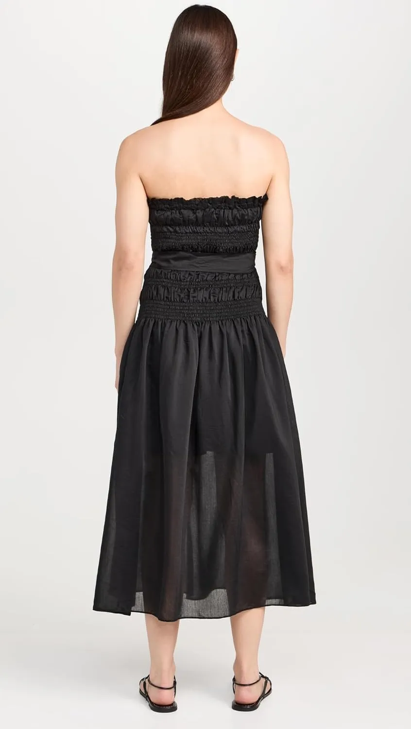 MOON RIVER Women's Strapless Maxi Dress