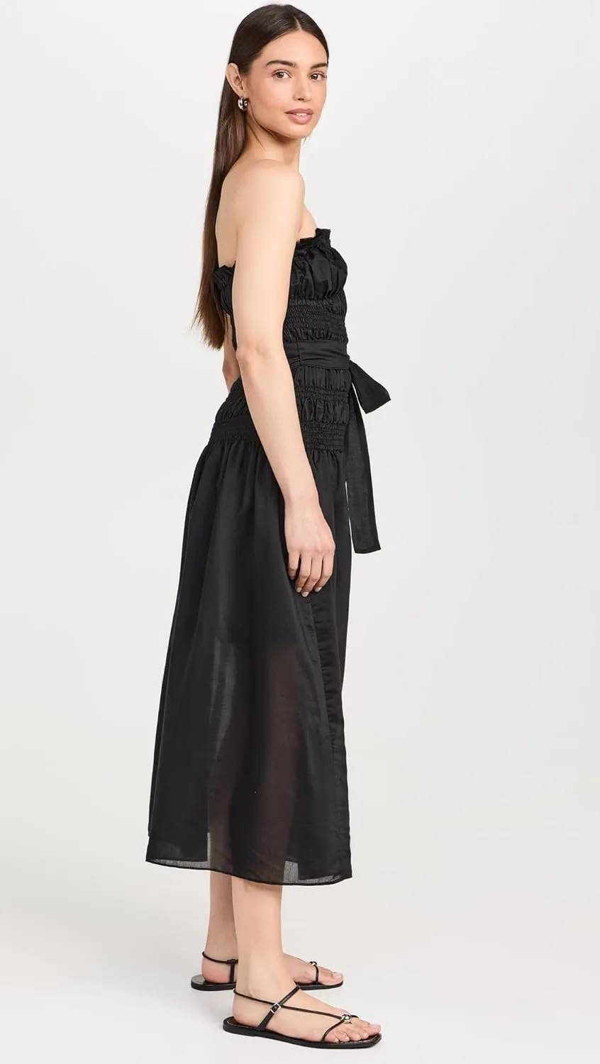 MOON RIVER Women's Strapless Maxi Dress