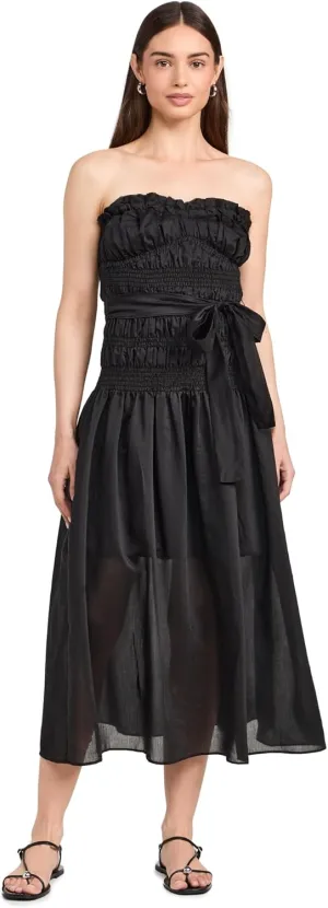 MOON RIVER Women's Strapless Maxi Dress