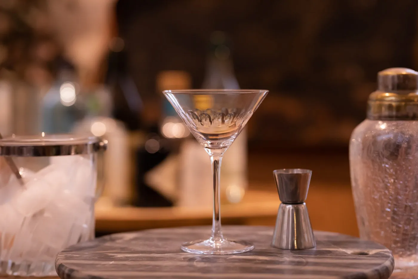 Pair of Martini Glasses - Two Style Options