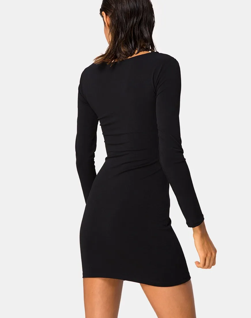Shimiye Dress in Black