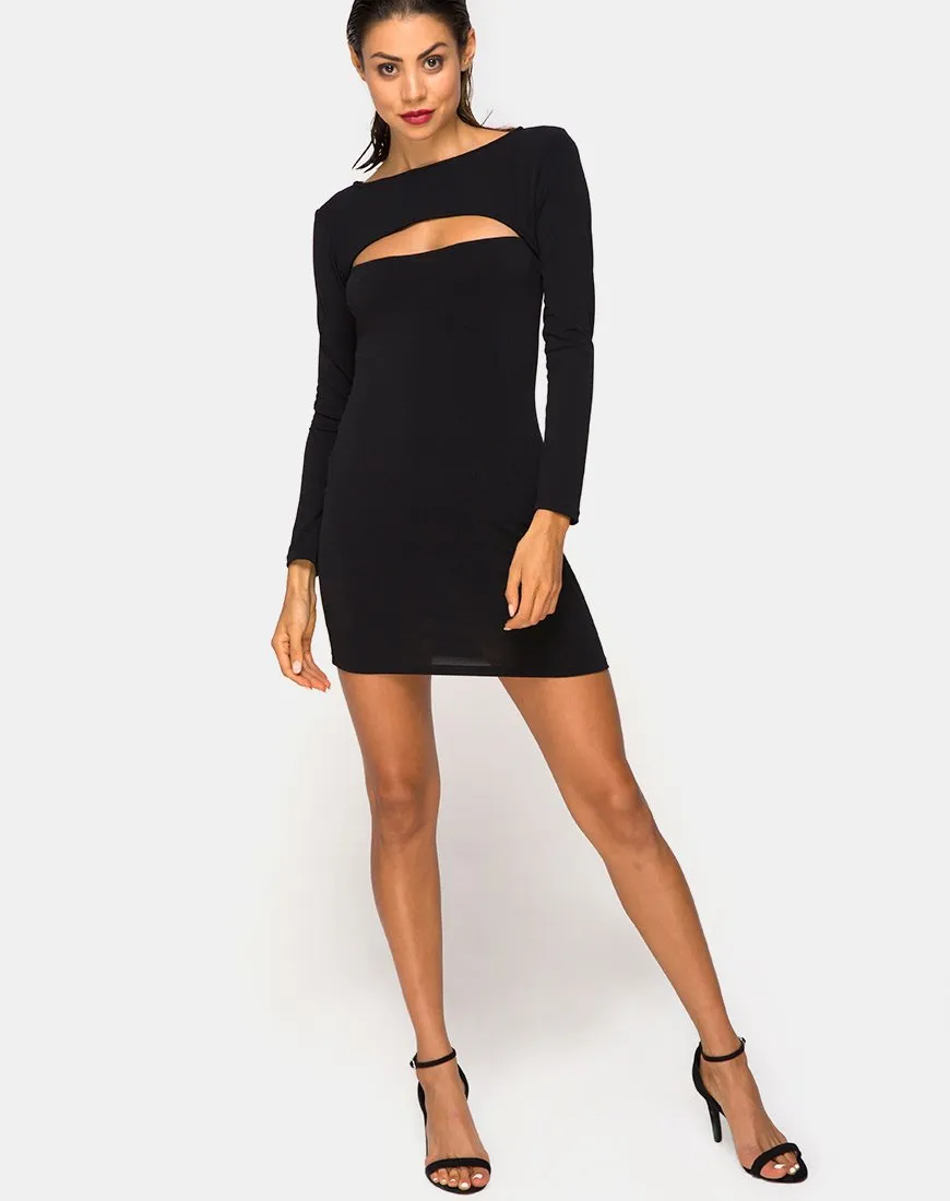 Shimiye Dress in Black