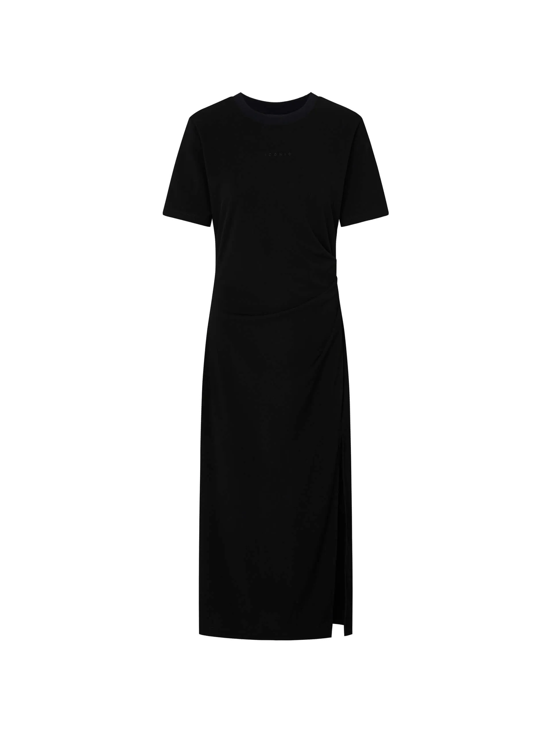 Side Slit Midi Dress