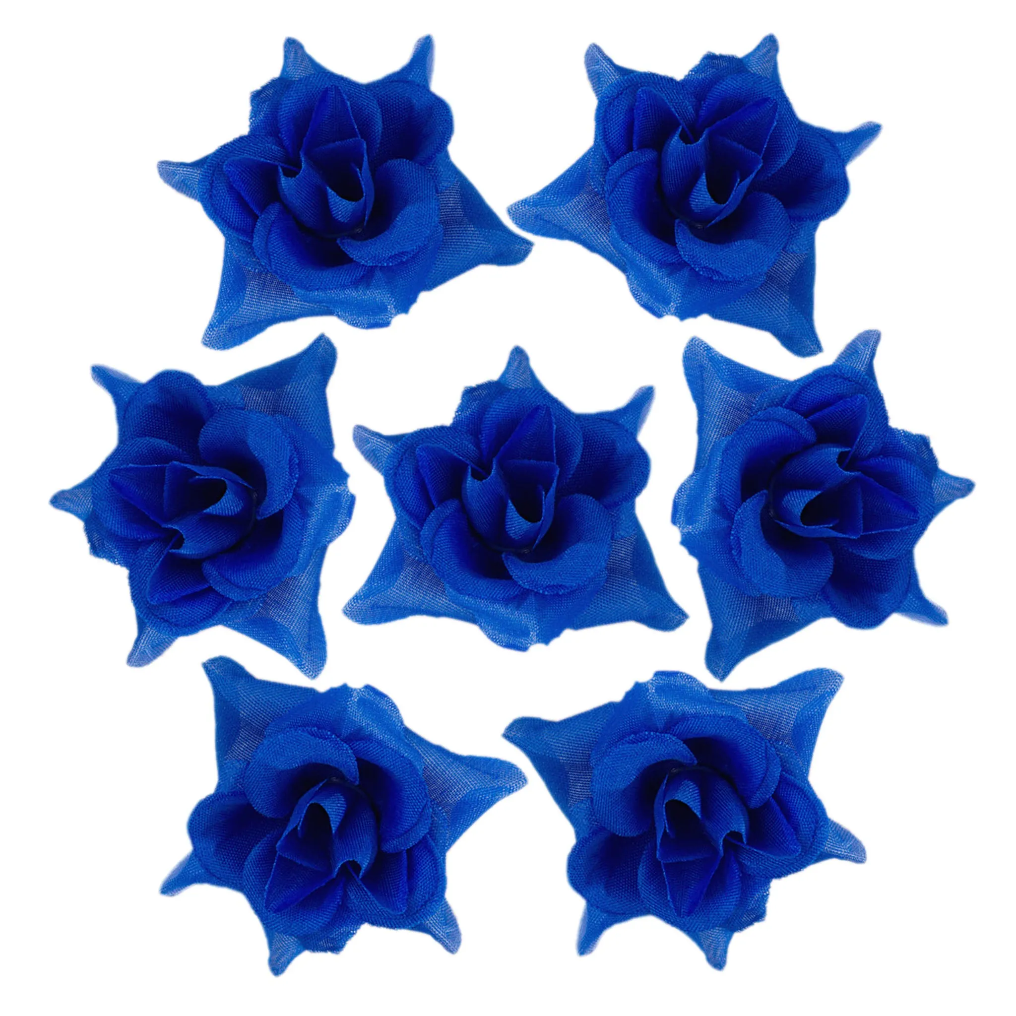 Silk Rose Heads Small Artificial Flowers 100PCS