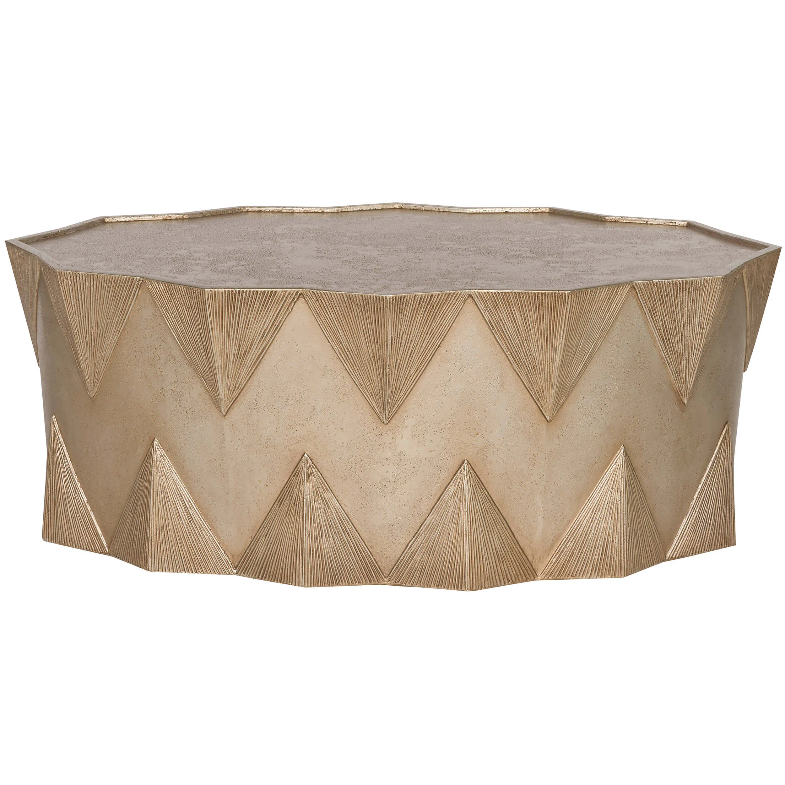 Soliel Oval Cocktail Table