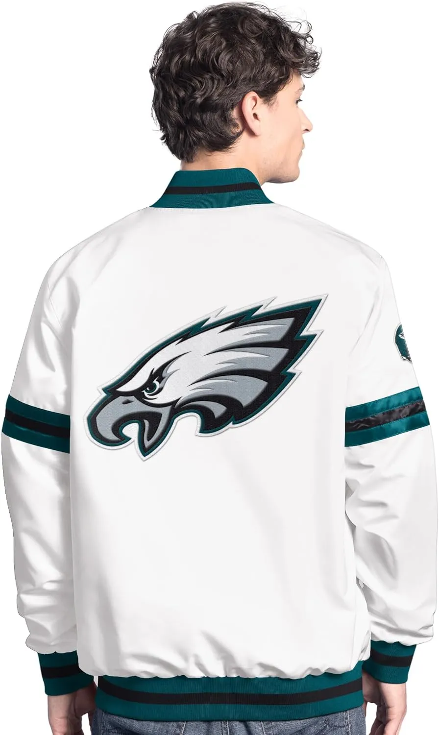 Starter Men's NFL Scout Full-Snap Varsity Jacket