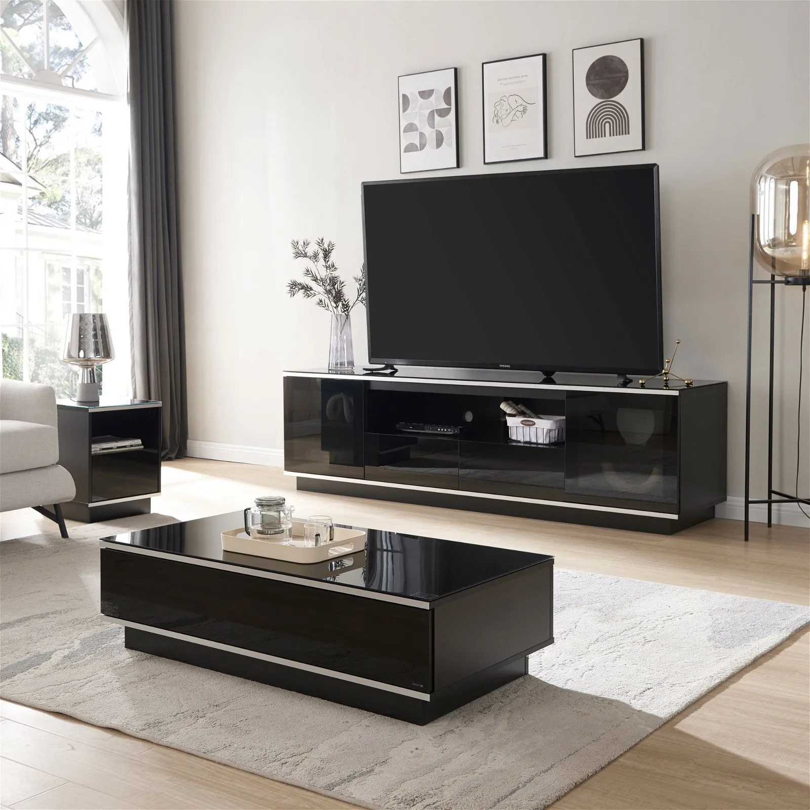 TITAN Coffee Table Black by Tauris™