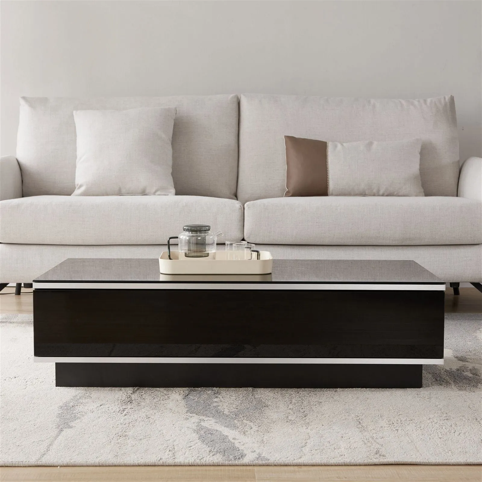TITAN Coffee Table Black by Tauris™