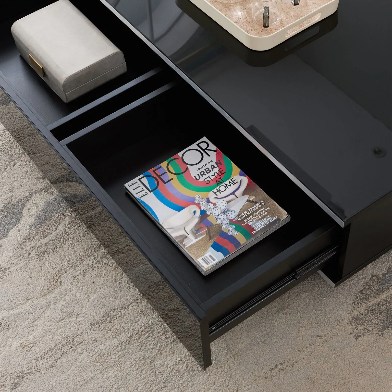TITAN Coffee Table Black by Tauris™