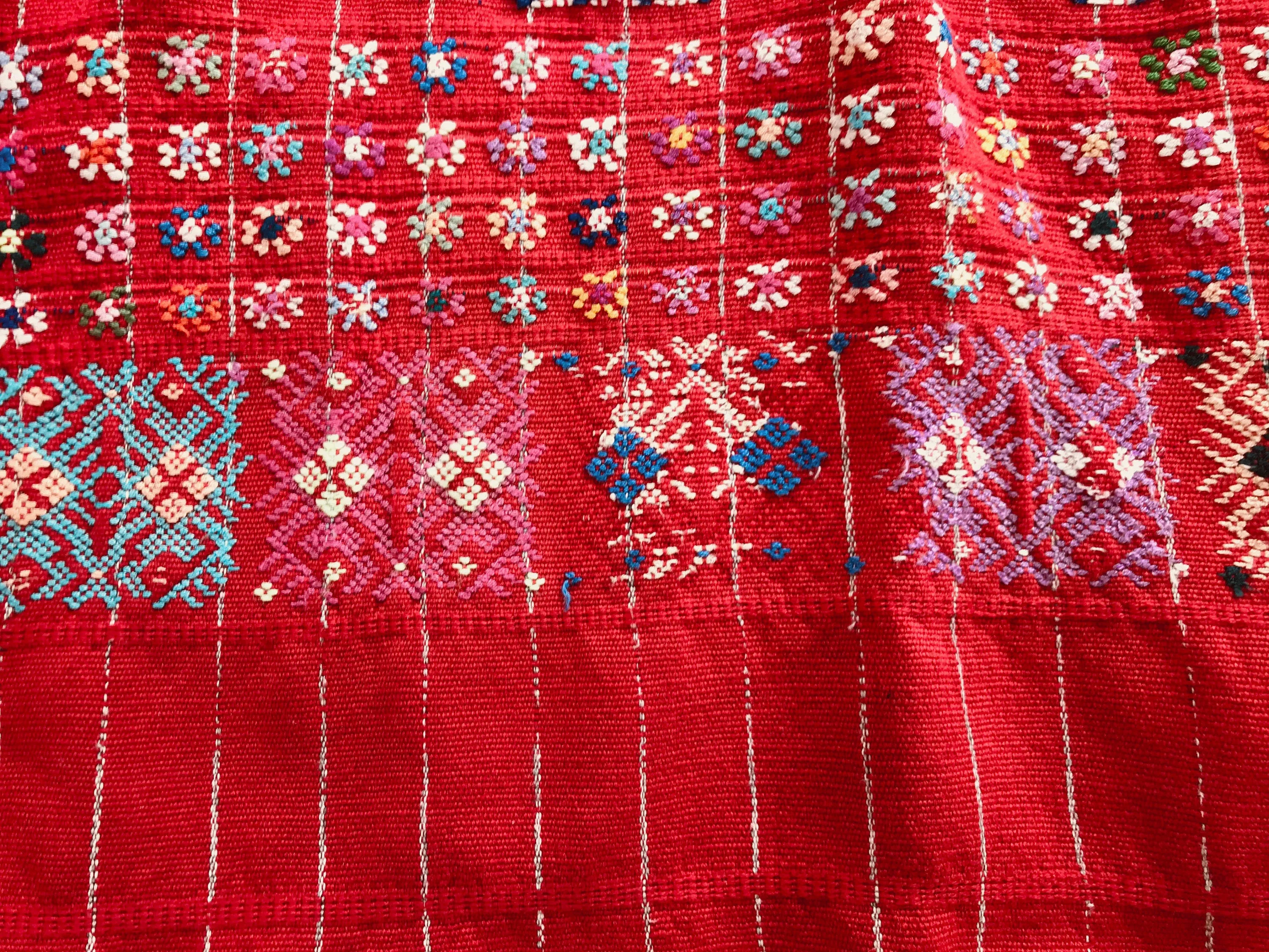 Vintage Guatemalan Huipil. Santiago Chimaltenango