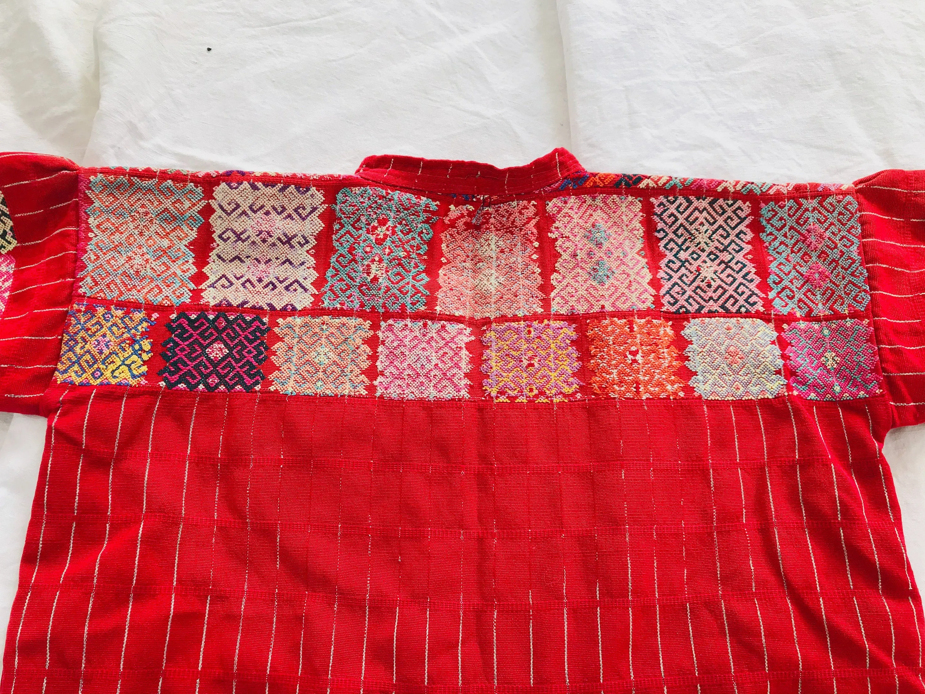 Vintage Guatemalan Huipil. Santiago Chimaltenango