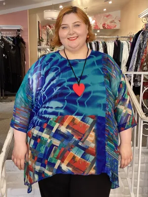WHISPER TOP - 5971 BLUES