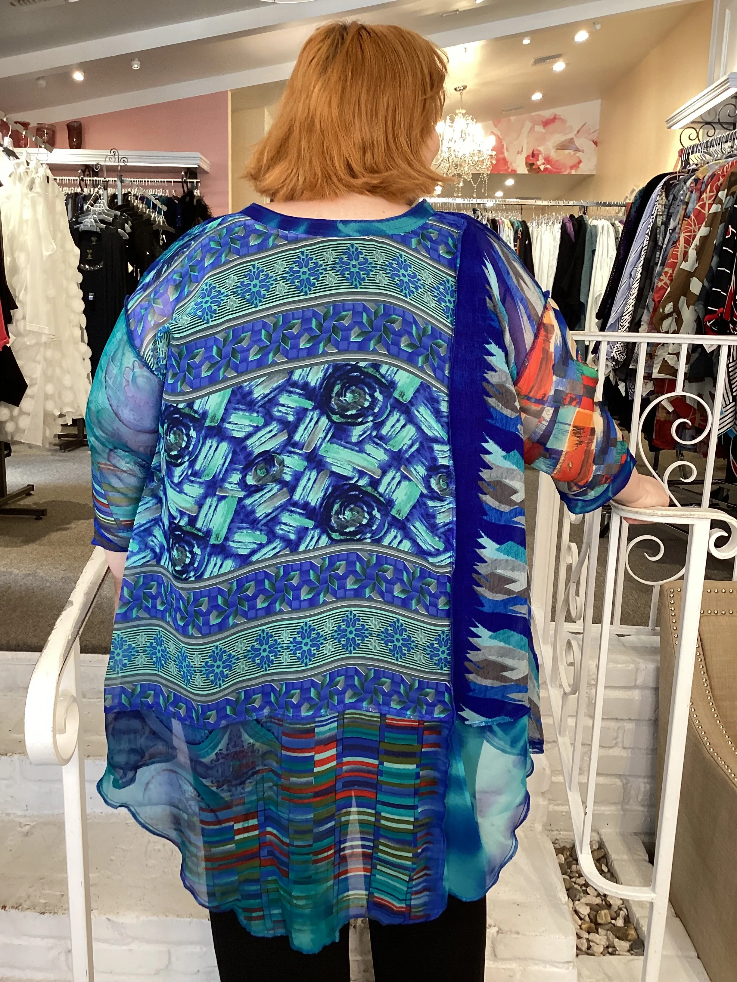 WHISPER TOP - 5971 BLUES