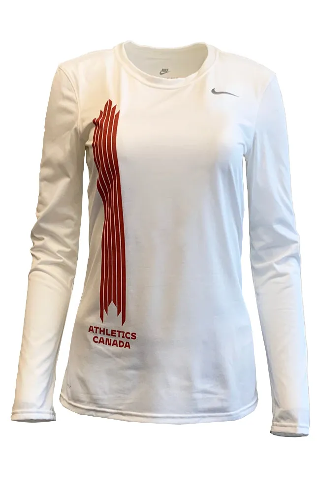 Women’s Nike Athletics Canada Legend Long Sleeve Tee